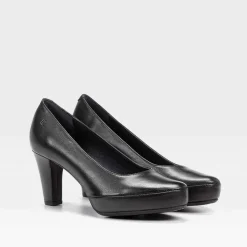 Online Zapato tacón Blesa piel Mujer Zapatos Confort|Zapatos Tacón