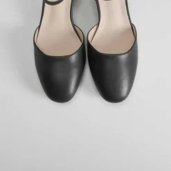 Outlet Zapato tacón negro Mujer Zapatos Confort|Zapatos Tacón