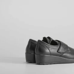 Outlet Zapato velcro confort piel Mujer Zapatos Profesionales|Zapatos Confort