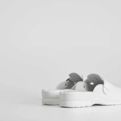 Sale Zueco trabajo perforados Mujer Zapatos Profesionales